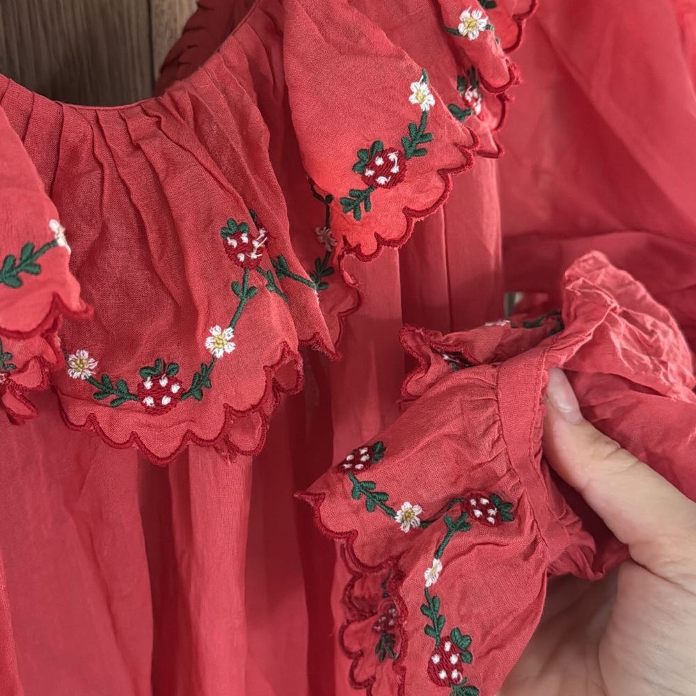 DOEN Solaris nightgown strawberry - Picture 3 of 3